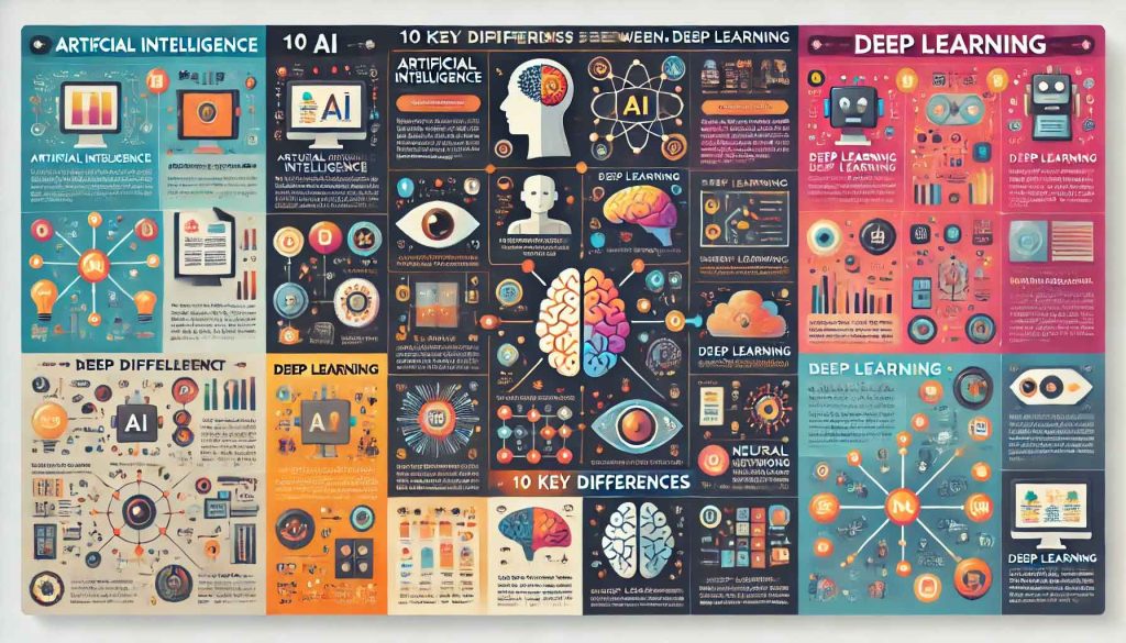 تفاوت-هوش-مصنوعی-و-یادگیری-عمیق-چیست؟-–-۱۰-فرق-کلیدی